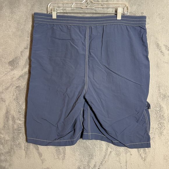 Polo Ralph Lauren Blue Swim Trunks Men's Large Board Short Pony Vintage - Picture 4 of 7